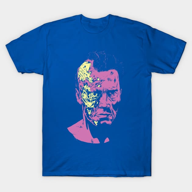 Terminator NEON T-Shirt by Liam Brazier